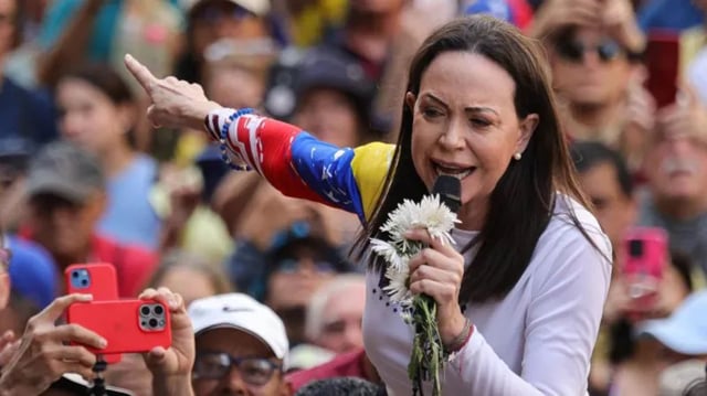 Venezuela opposition calls for marches before leader's Nobel ceremony