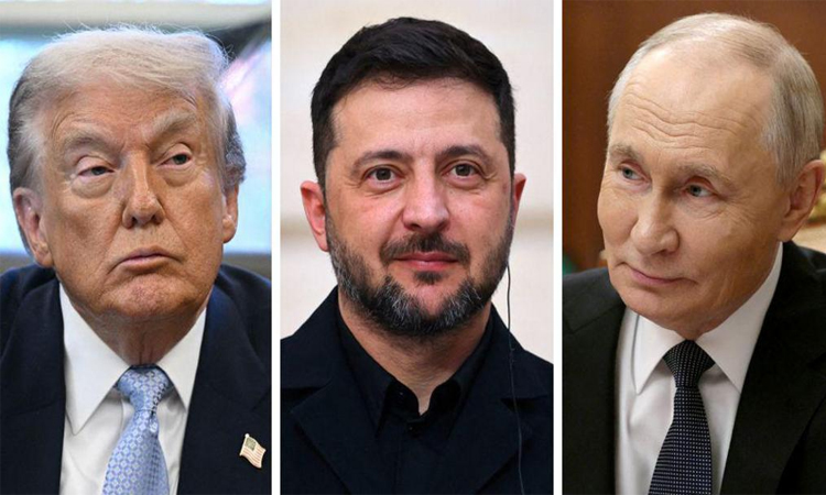 Trump's plan to end war pushed back by Zelensky, welcomed by Putin