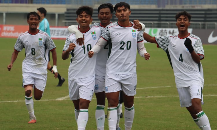 Bangladesh make flying start in AFC U-17 Asian Cup