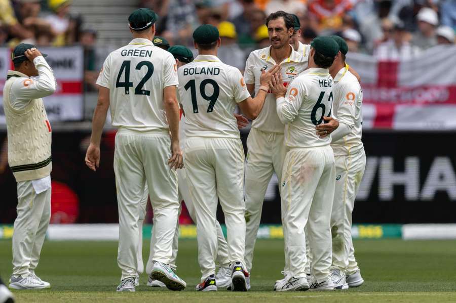 Australia beat England by eight wickets to win first Ashes Test