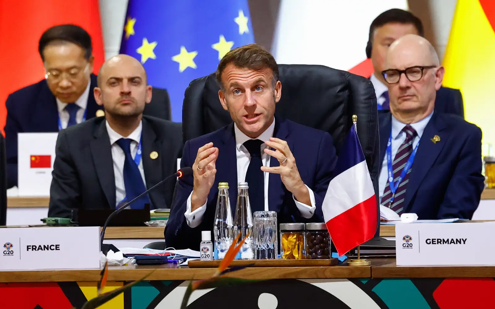 G20 'at risk', struggles to resolve global crises: Macron