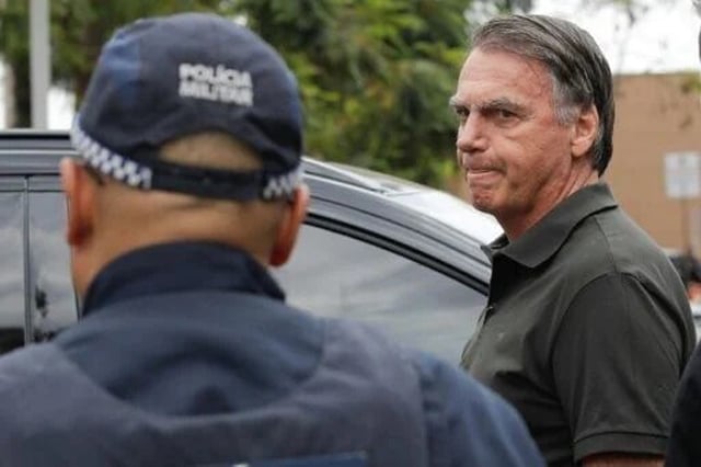 Brazil's Bolsonaro detained for trying to break ankle bracelet and flee