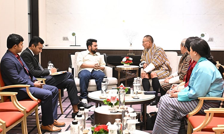 NCP leaders call on visiting Bhutanese PM