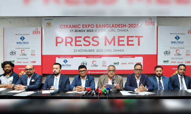 Ceramic Expo Bangladesh 2025 begins on Nov 27