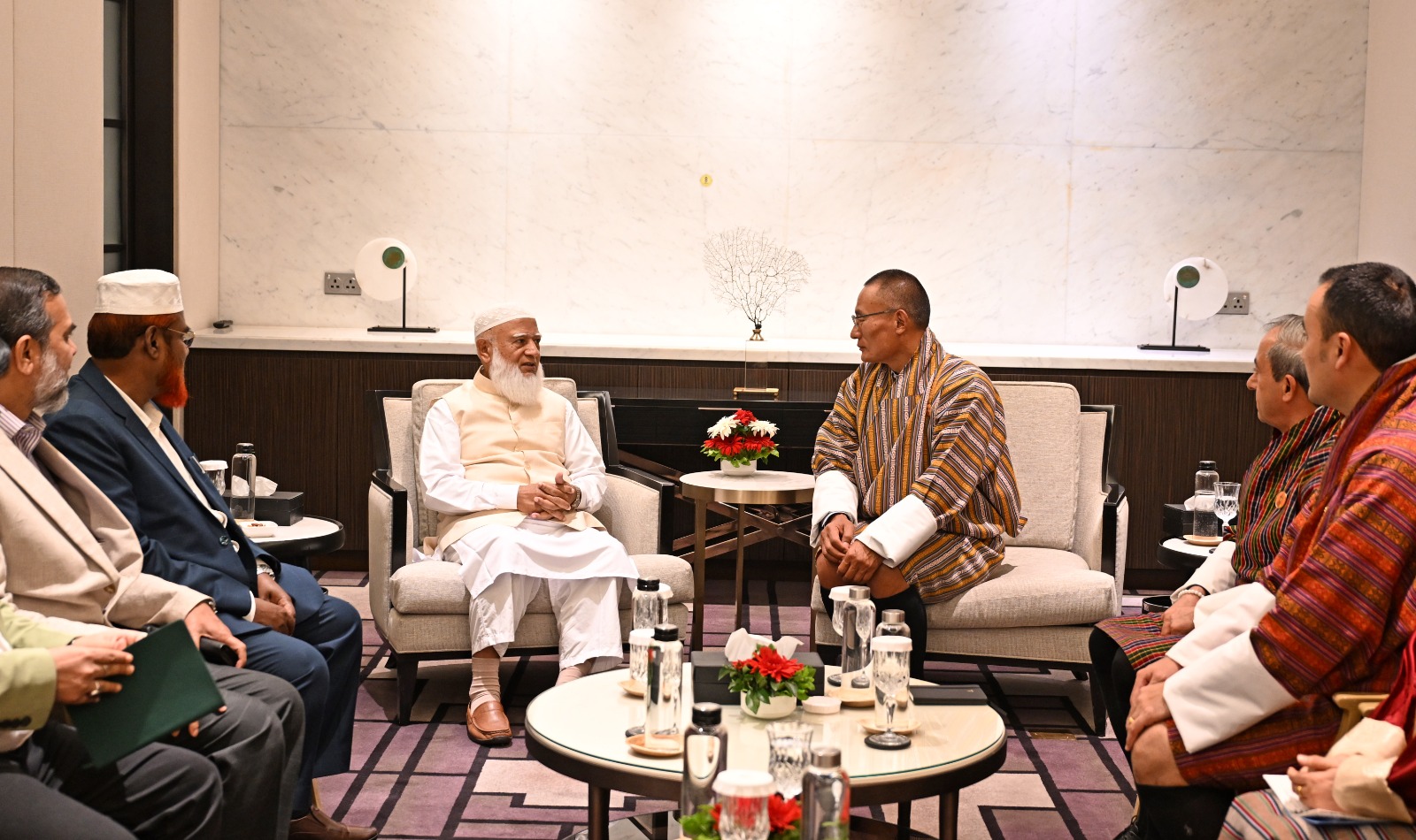 Jamaat leaders call on Bhutanese PM 