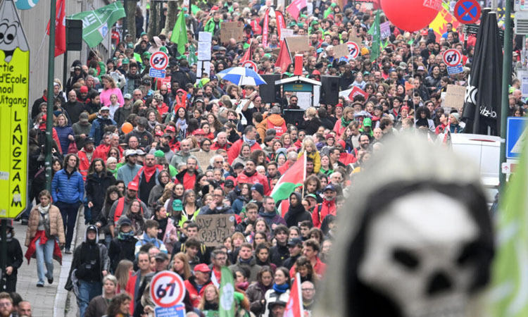 Belgium prepares for three days of national strikes
