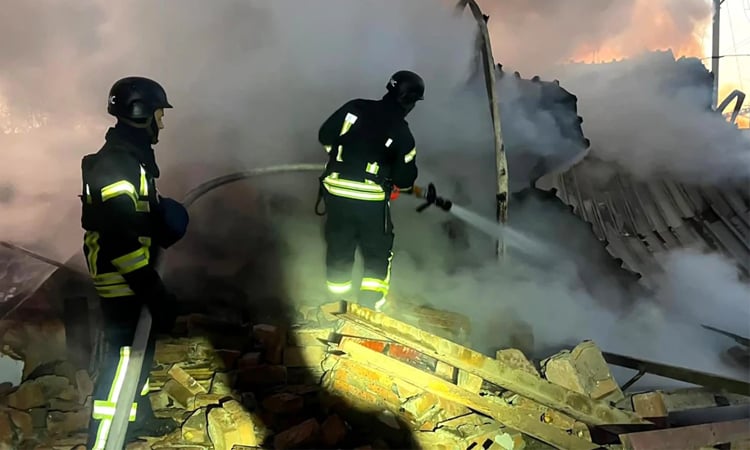 'Massive' attack on energy sites underway: Ukraine ministry