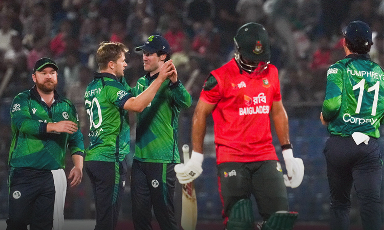 Bangladesh needs 182 to win 1st T20 against Ireland