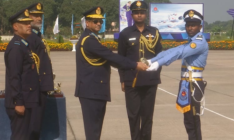 President Parade (winter) 2025 held at BAF Academy in Jashore