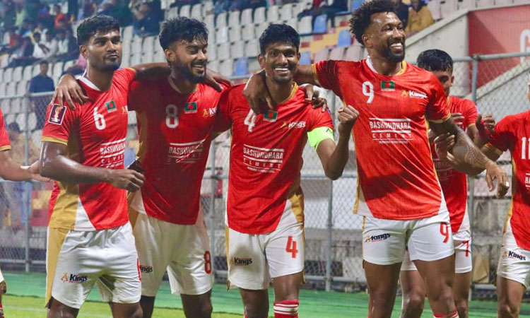 Bashundhara Kings thrash Rahmatganj 5-0 in BFL 