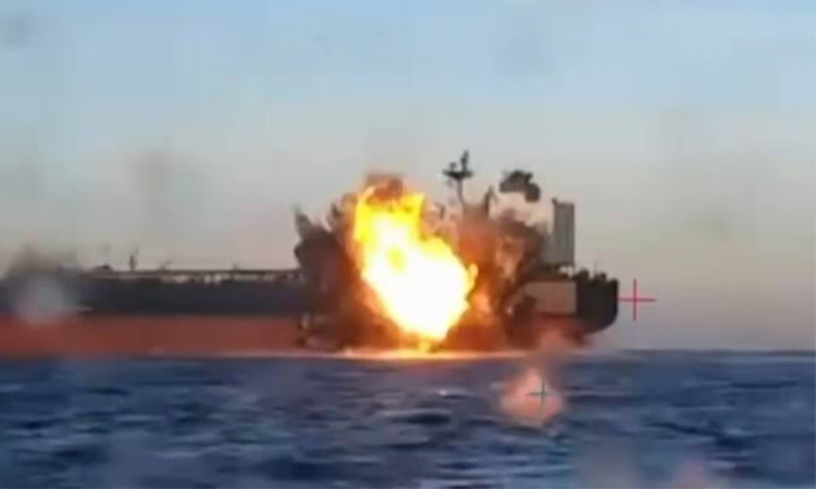 Sea drones halt operations at major Russian oil terminal