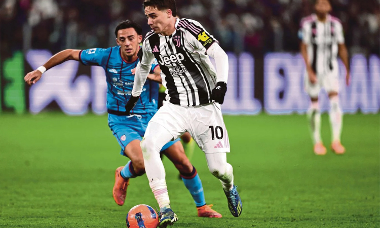 Yildiz double gives Spalletti first home win with Juve