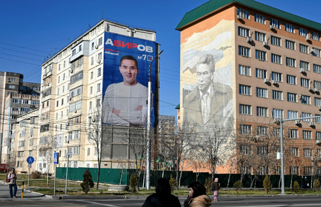 Kyrgyz leader aims to shore up power in vote with no opposition