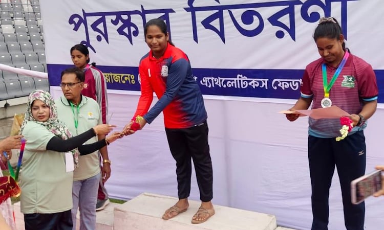 Zakia dreams to participate in Olympic