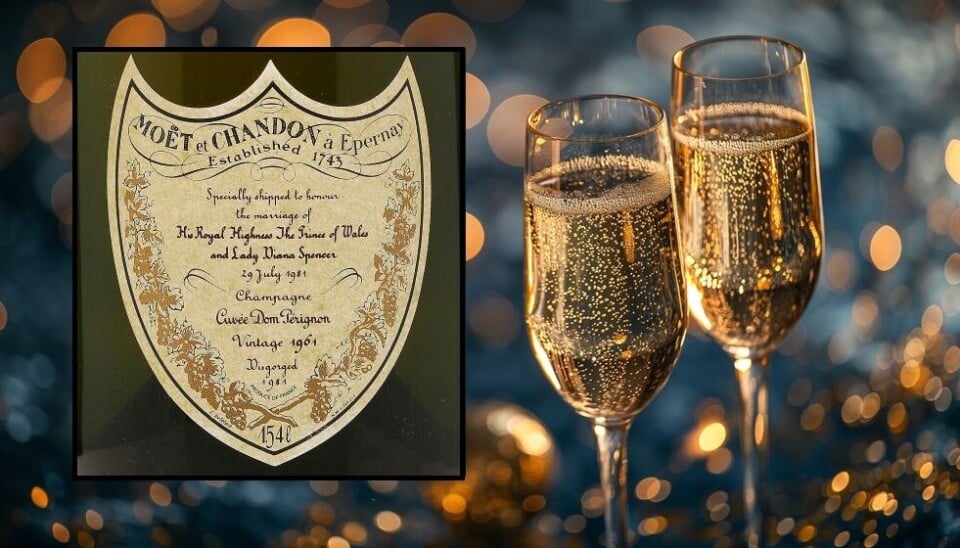Charles and Diana's rare wedding champagne to be auctioned