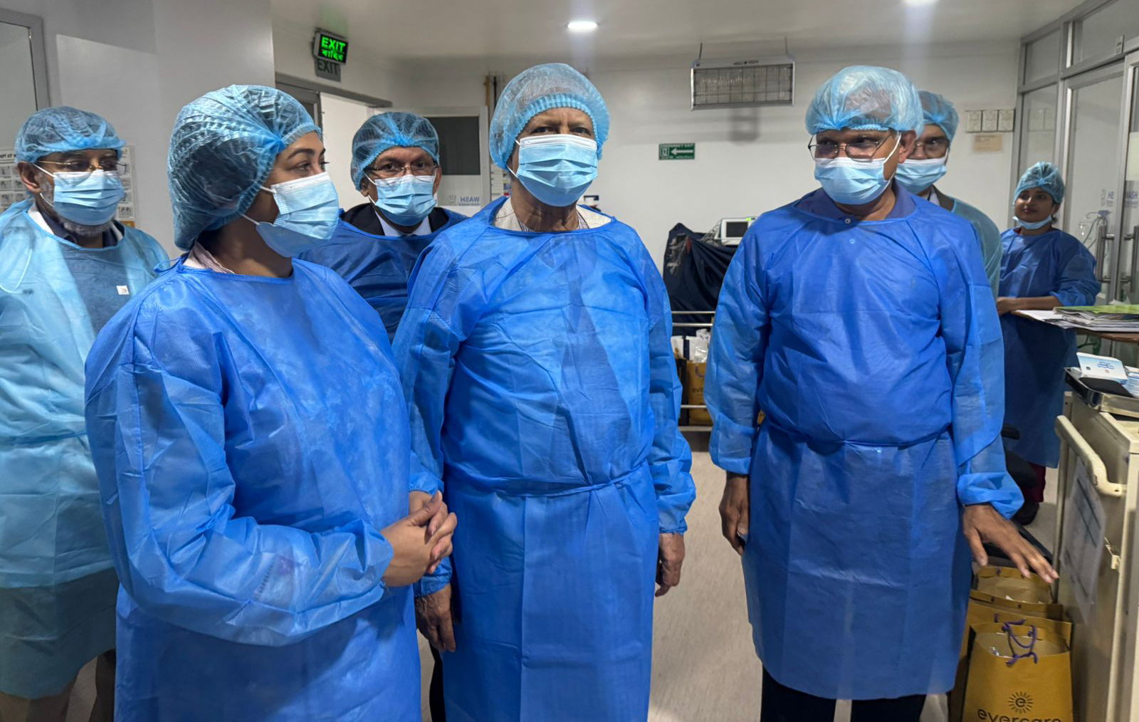 CA visits Evercare Hospital to inquire about Khaleda Zia’s health