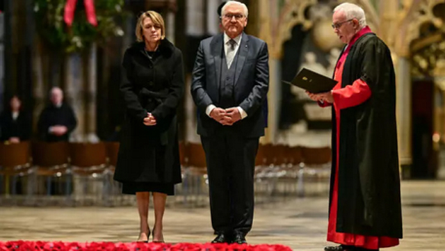 German president urges European 'self-confidence' on UK state visit