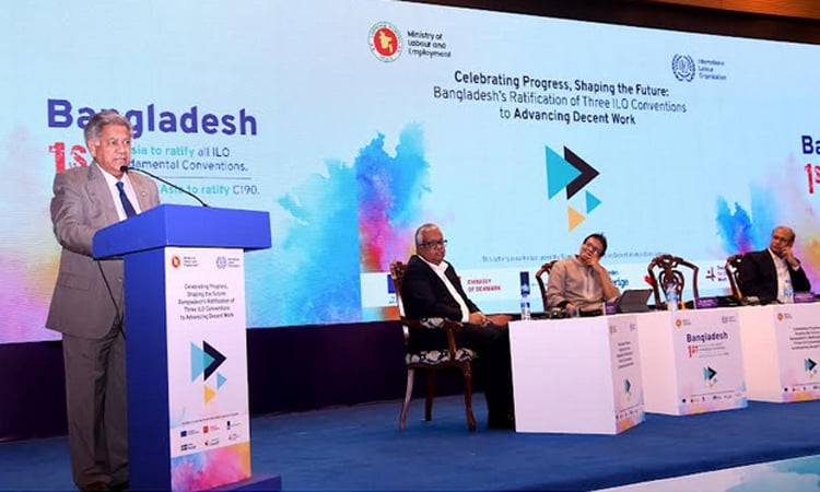 Simultaneous ratification of 3 ILO conventions is a historic move: Sakhawat