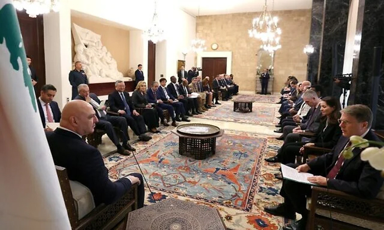 Lebanon urges UNSC delegation to press Israel to respect ceasefire