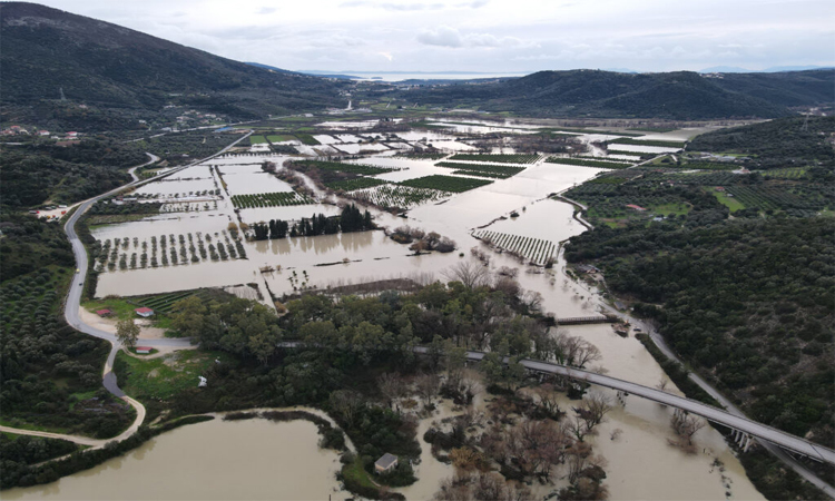Storm disrupts transport, schools in Athens