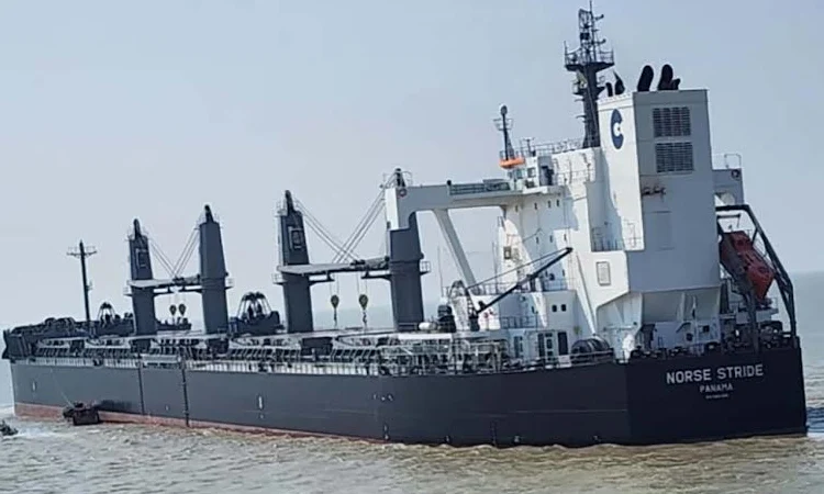 US wheat shipment arrives at Chattogram outer anchorage