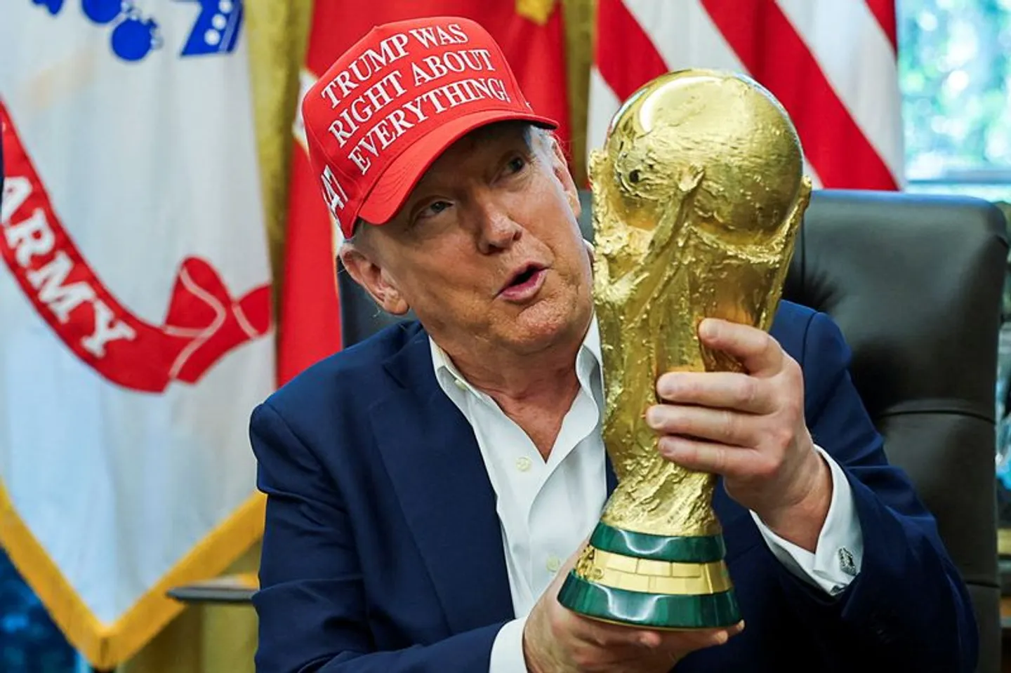 Trump takes centre stage as 2026 World Cup draw takes place