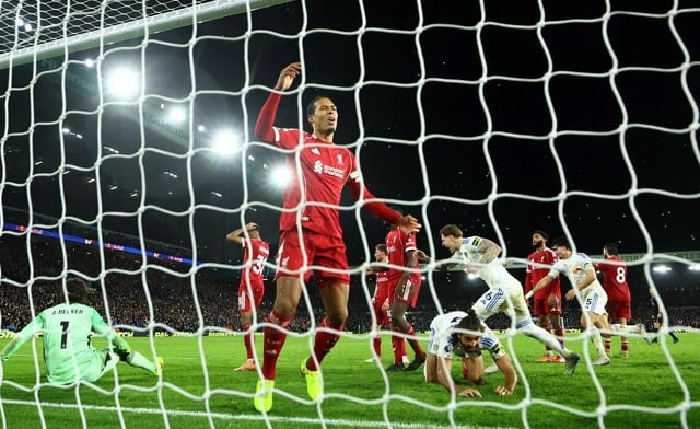 Liverpool humbled again by Leeds fightback for 3-3 draw