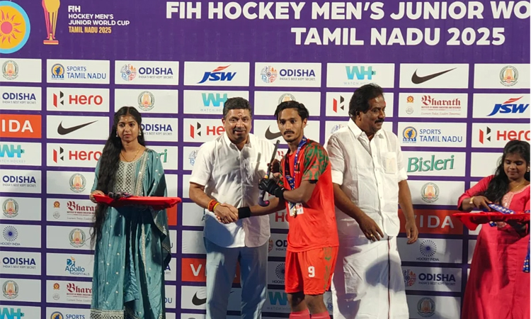 Bangladesh wins challenger trophy in Hockey Jr. World Cup