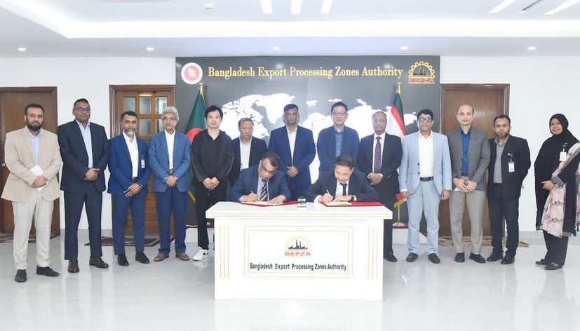 Chinese company to invest $10.32m in BEPZA Economic Zone