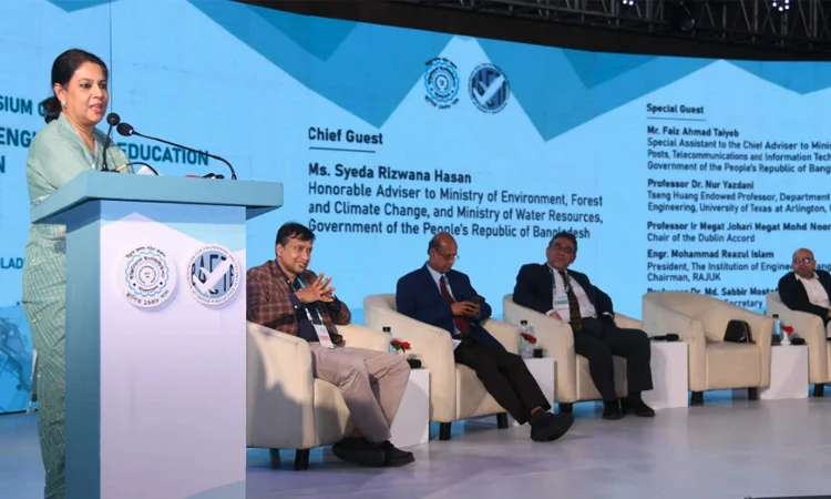 Engineering education must balance technical excellence with environmental responsibility: Rizwana