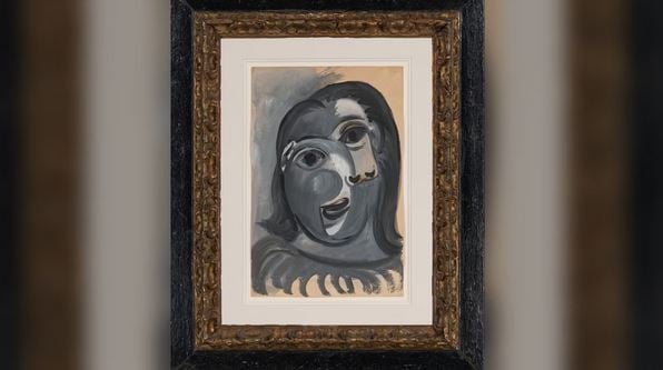 Charity raffle offers Picasso portrait for 100 euros a ticket
