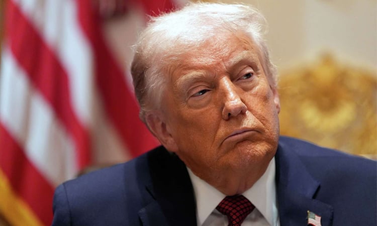 Trump insists US prices falling 'tremendously', at rally on economy