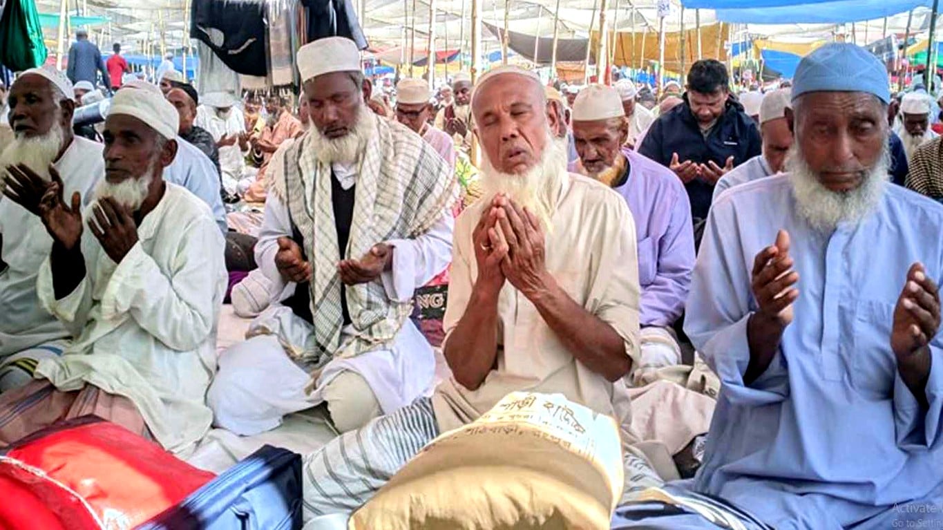 Ninth Rangpur divisional Ijtema ends with Akheri Munajat 