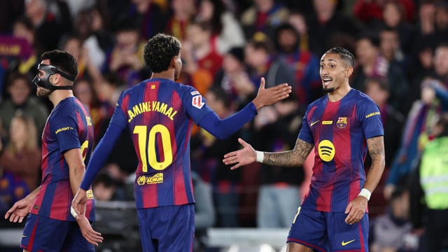 Raphinha double stretches Barca's Liga lead in Osasuna win