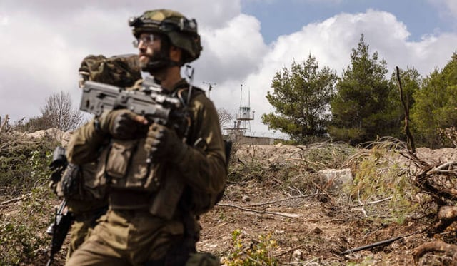 Israel army 'temporarily suspends' strike on south Lebanon