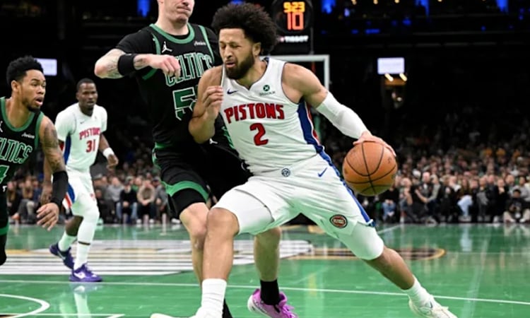 Cunningham leads Pistons past Celtics