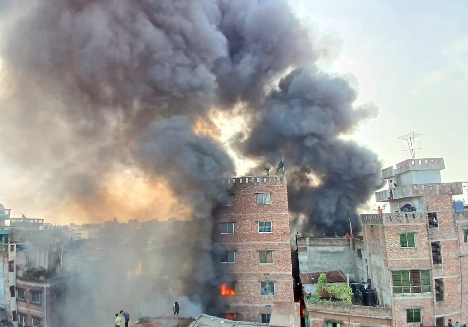 Plastic factory fire at Islambagh under control