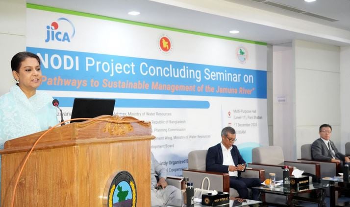 Rizwana for taking comprehensive plan in Jamuna River management