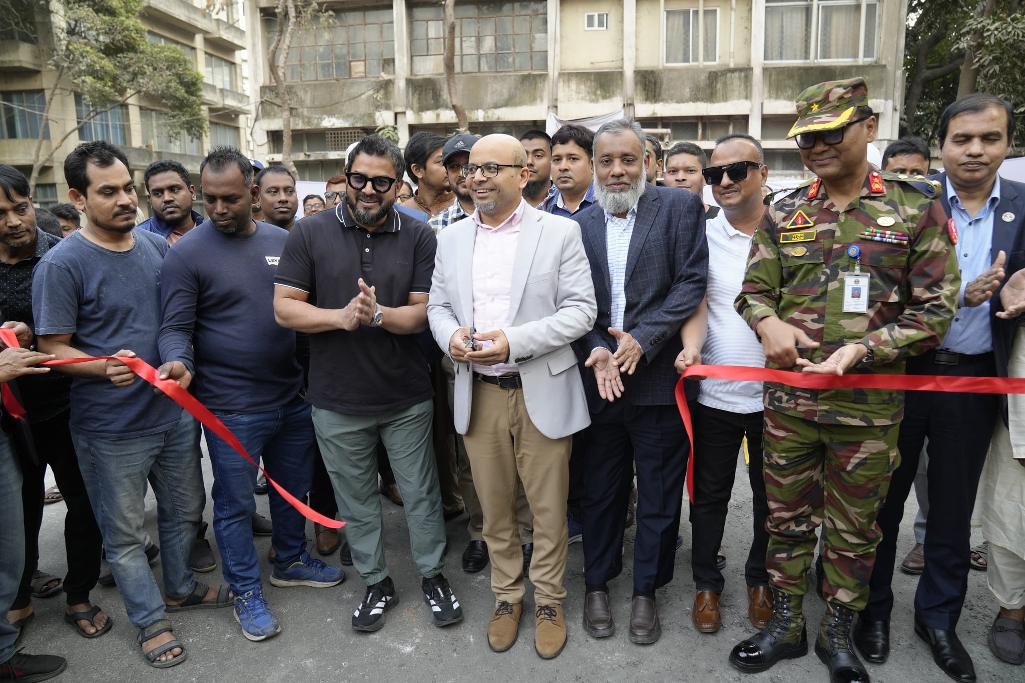 Mirpur 60-feet connecting road opened for traffic
