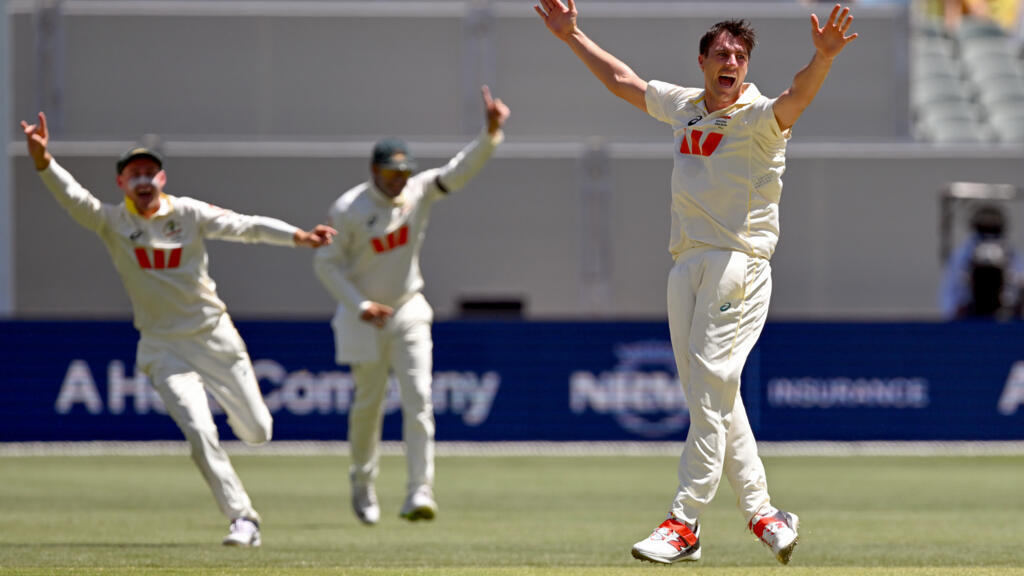 England in disarray at 59-3 in crunch Test as Lyon, Cummins pounce