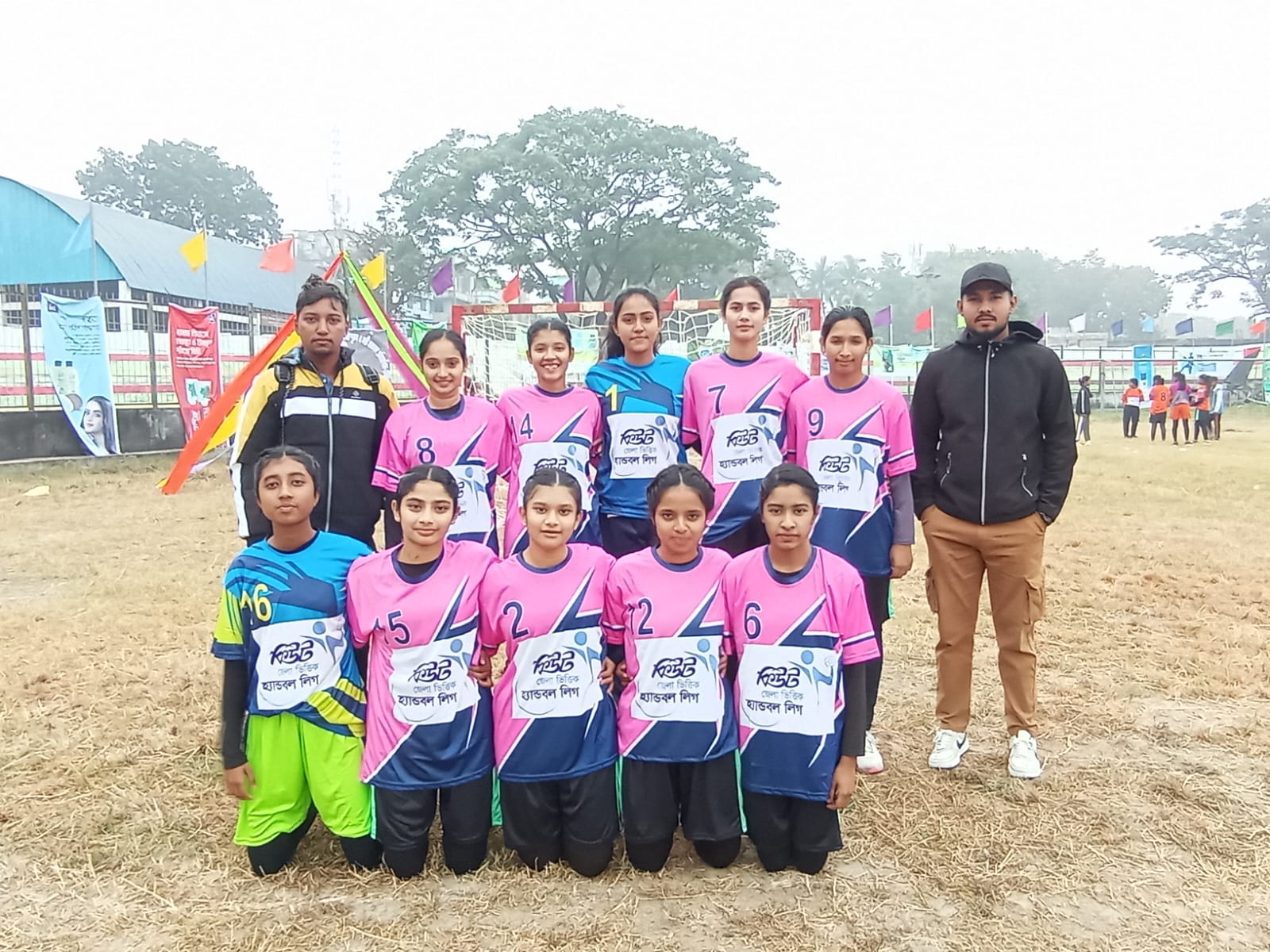 Two more matches of Handball League held on 3rd day