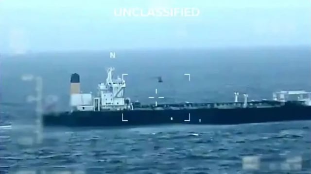 US again seizes oil tanker off coast of Venezuela