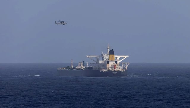 US in 'pursuit' of third oil tanker in Caribbean: official