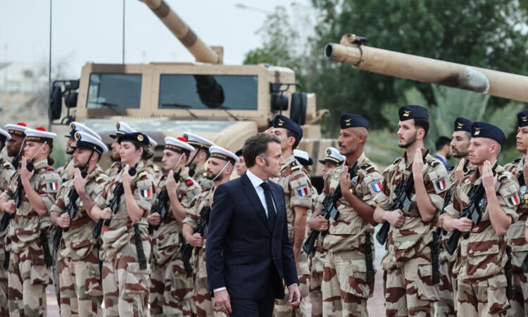 Macron in UAE for bilateral talks, Christmas with French troops