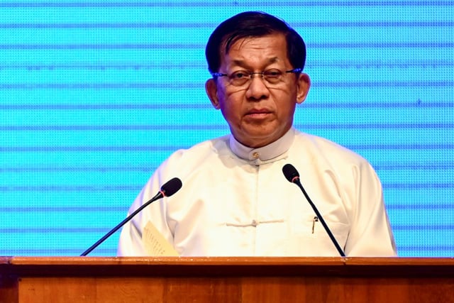 Min Aung Hlaing: Myanmar's military ruler overseeing election