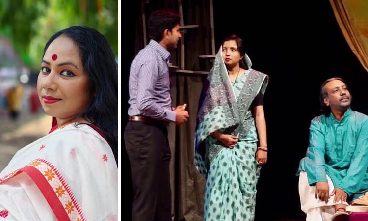 Samiun Jahan Dola receives Natyabandhu Award