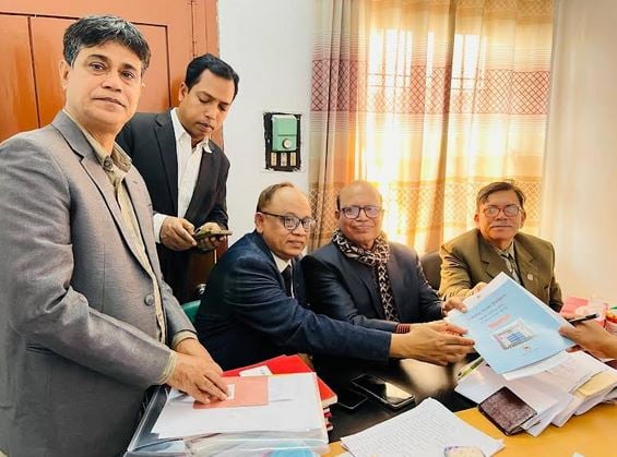Nomination paper collected for BNP candidate Zakir Hossain