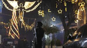 Festive lights, security tight for Christmas in Damascus