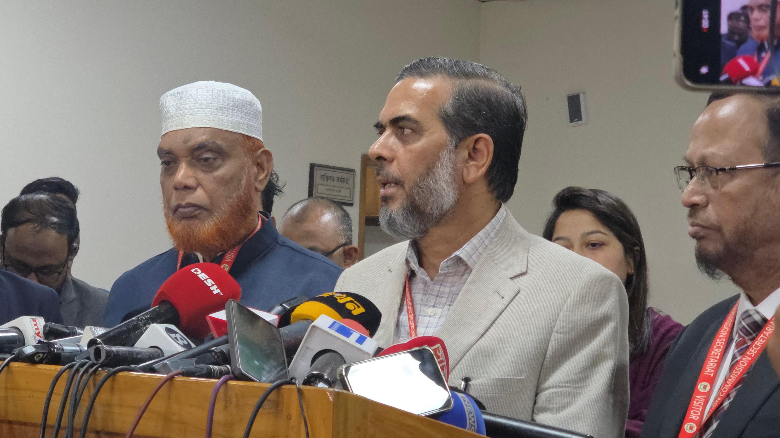 Jamaat urges EC to ensure strict Code of Conduct, security ahead of polls