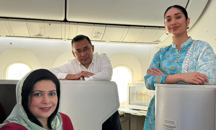 Aircraft carrying Tarique Rahman touches down Bangladesh soil